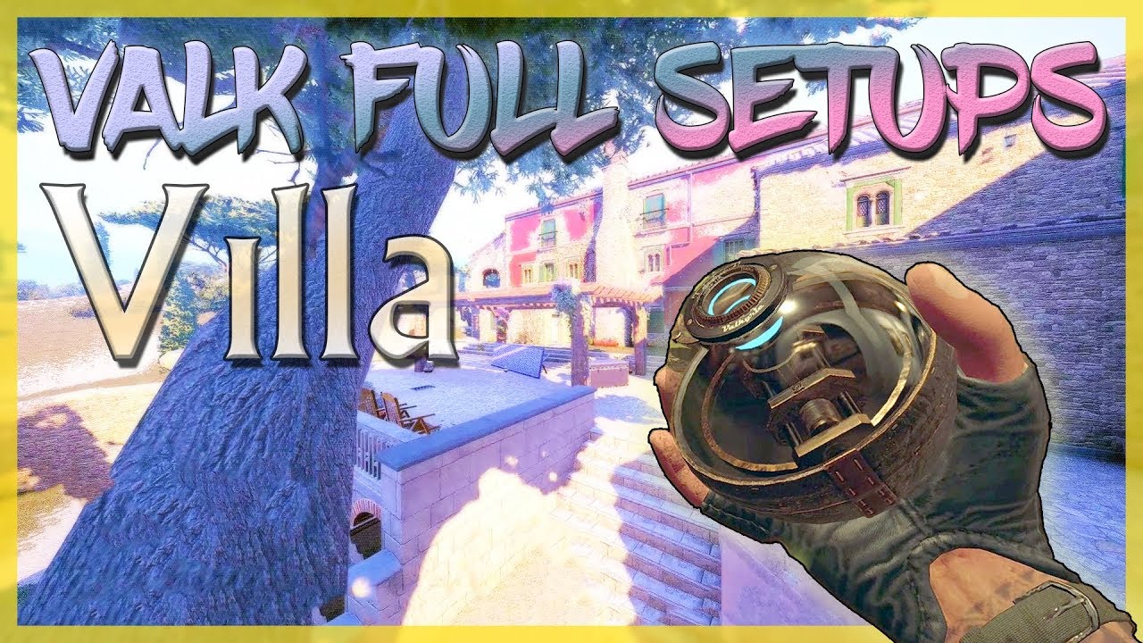 Valk Full Setups: Villa | Valkyrie Camera Spots on Ranked Maps | Rainbow Six Siege