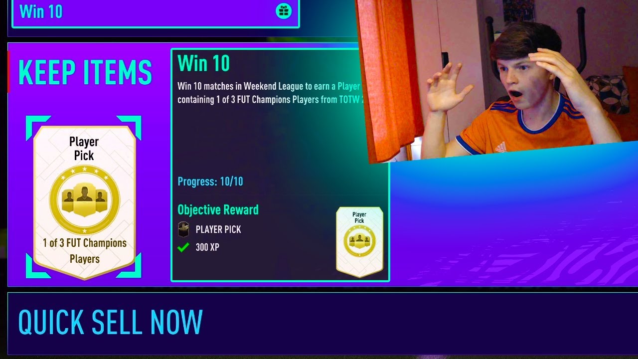 WE GOT HIM! 10 win Weekend League PLUS player pick - FIFA 21 Ultimate Team