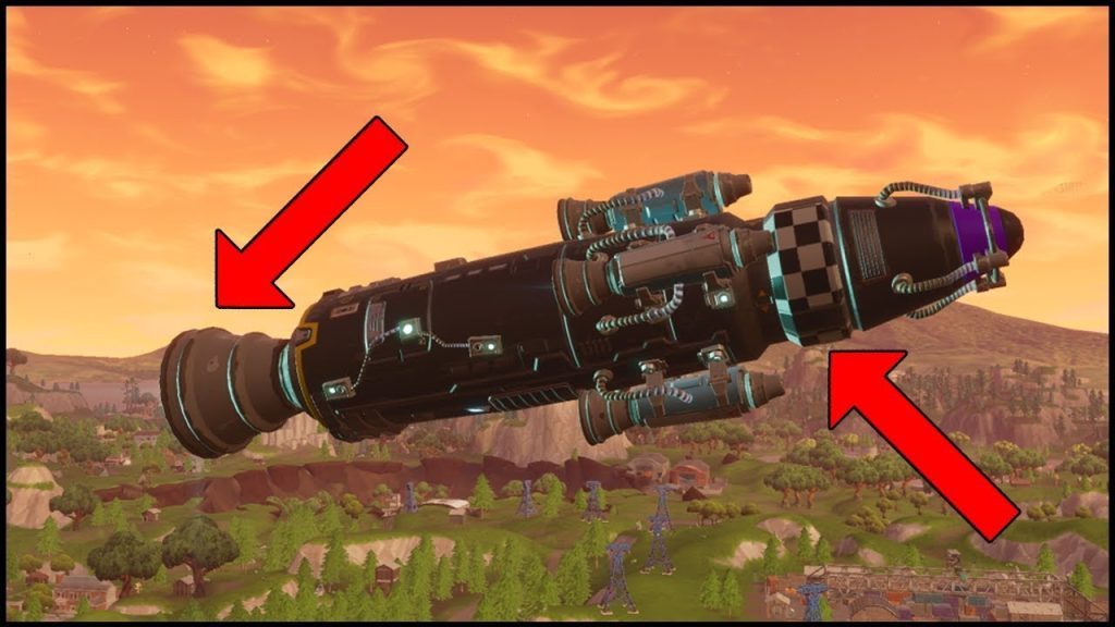 WE HAD THE BEST VIEW FOR THE ROCKET LAUNCH IN FORTNITE...