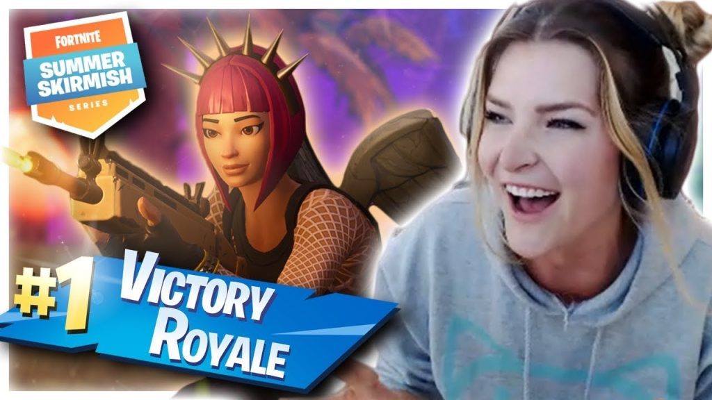 WINNING MY FIRST SOLO GAME OF THE $500,000 SUMMER SKIRMISH! (Fortnite: Battle Royale) | KittyPlays