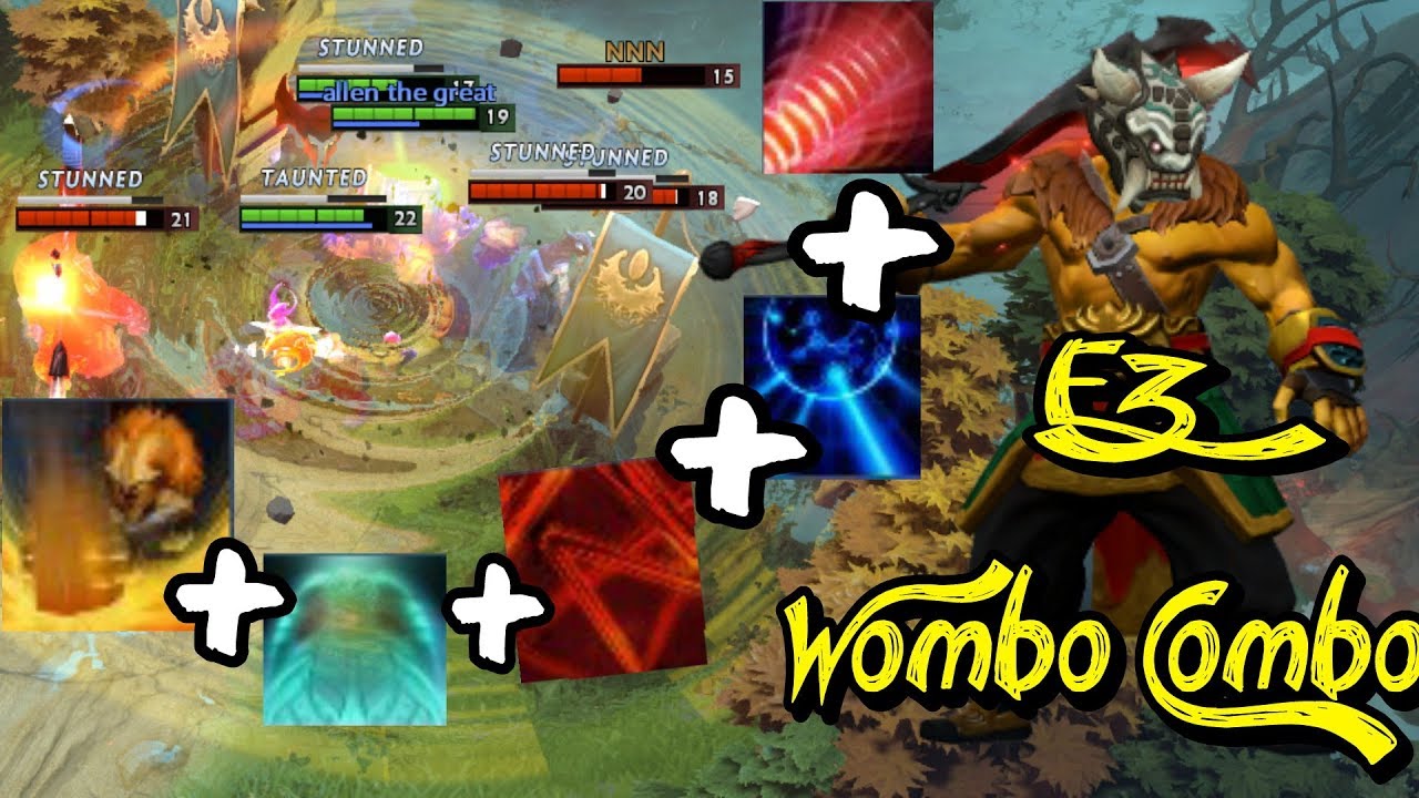 WOMBO COMBO Ultimate HARD GAME DOTA 2 !!!!!!!