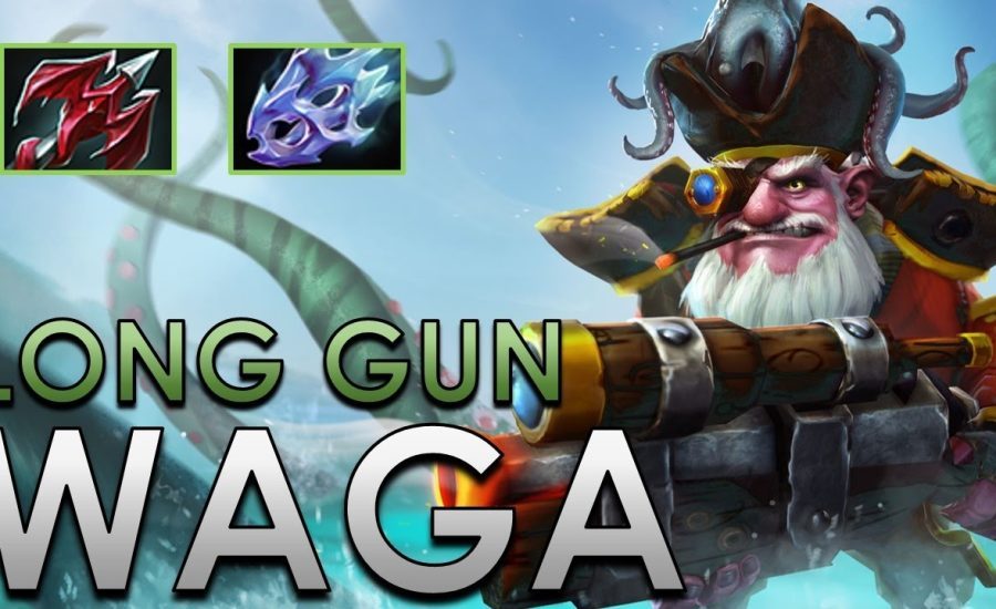 Waga's Sniper with Big Long Gun | Daily Dota 2 Full Game 7.14