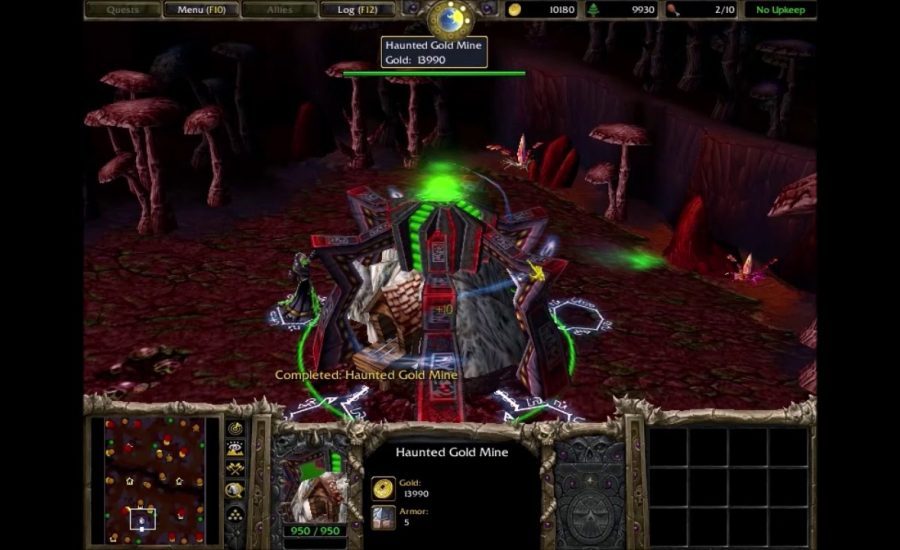 Warcraft 3 Classic: Demonic Enchanted Gold Mine