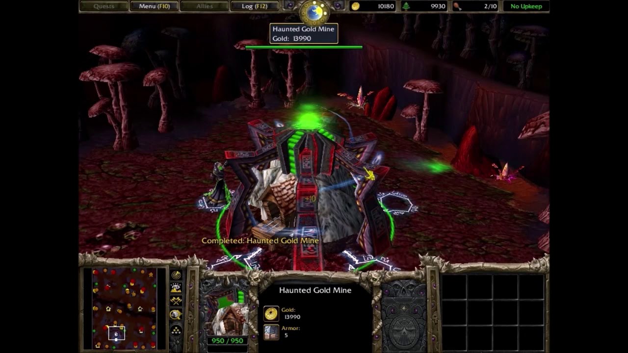 Warcraft 3 Classic: Demonic Enchanted Gold Mine