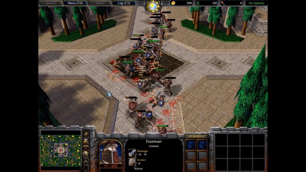 Warcraft 3 Classic: Stromgarde Civil War - Footman
