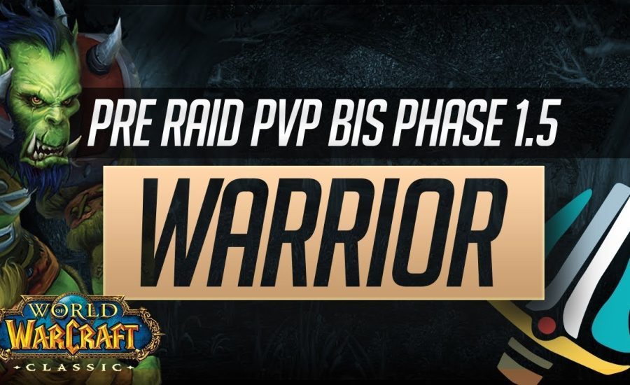 Warrior Pre Raid PvP BiS Gear | Classic WoW Phase 1.5 (Dire Maul)