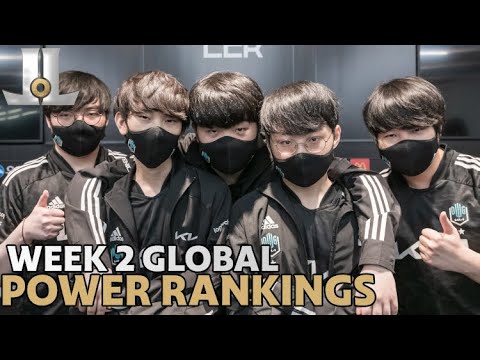 Week 2 Global LoL Power Rankings | 2021 Summer Split