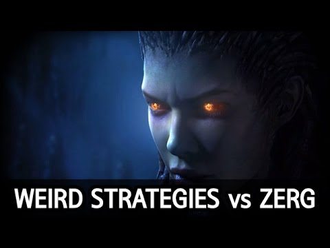 Weird strategies vs Zerg(feat. Ultralisk, Swarm Host) l StarCraft 2: Legacy of the Void l Crank