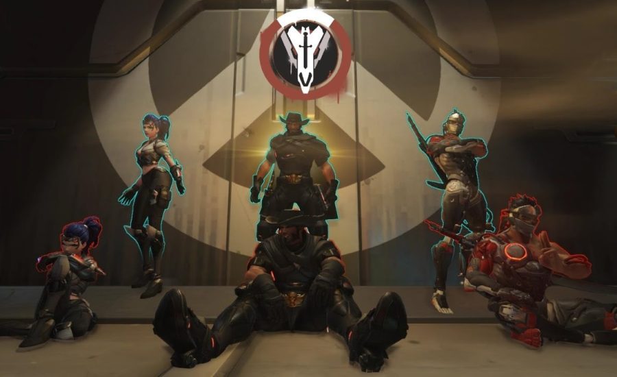 Which Blackwatch team will win?! (Overwatch: Customized Fun!)