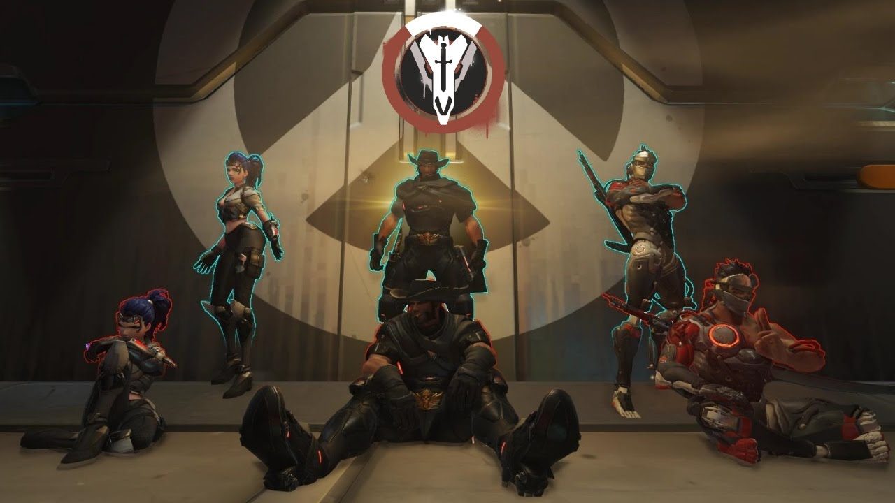 Which Blackwatch team will win?! (Overwatch: Customized Fun!)