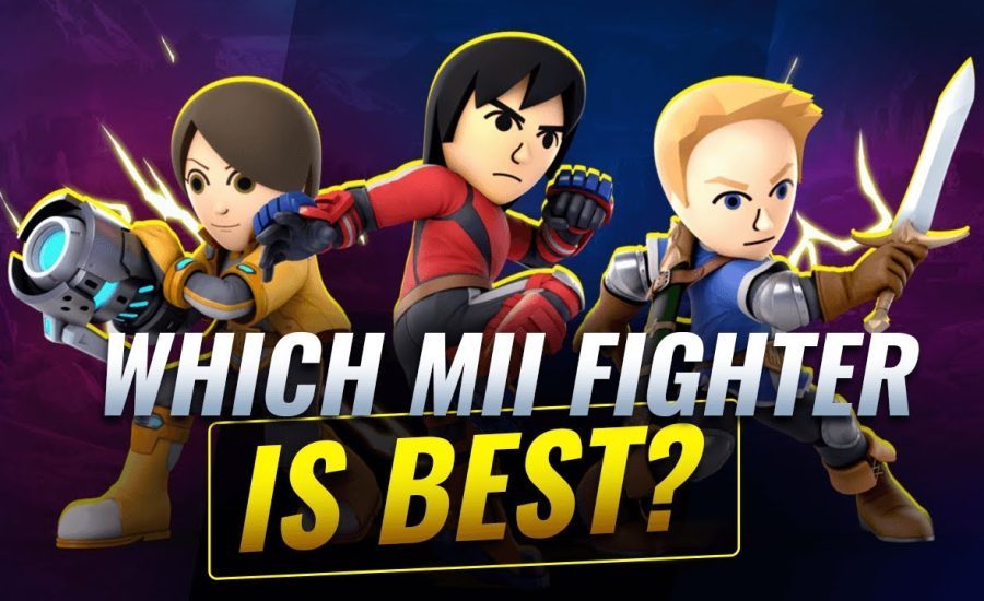 Who is THE BEST MII FIGHTER in Smash Ultimate??