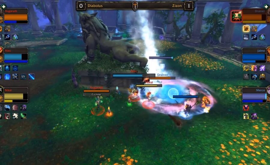 Wizards destroy RMD! WoW Arena EU Summer Cup #2 Day 1! WoW Championship! Diabolus vs Zizon