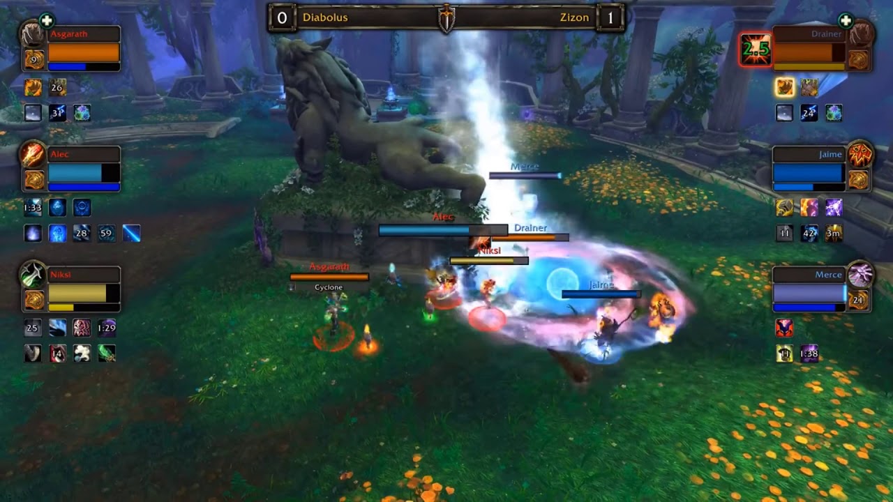 Wizards destroy RMD! WoW Arena EU Summer Cup #2 Day 1! WoW Championship! Diabolus vs Zizon