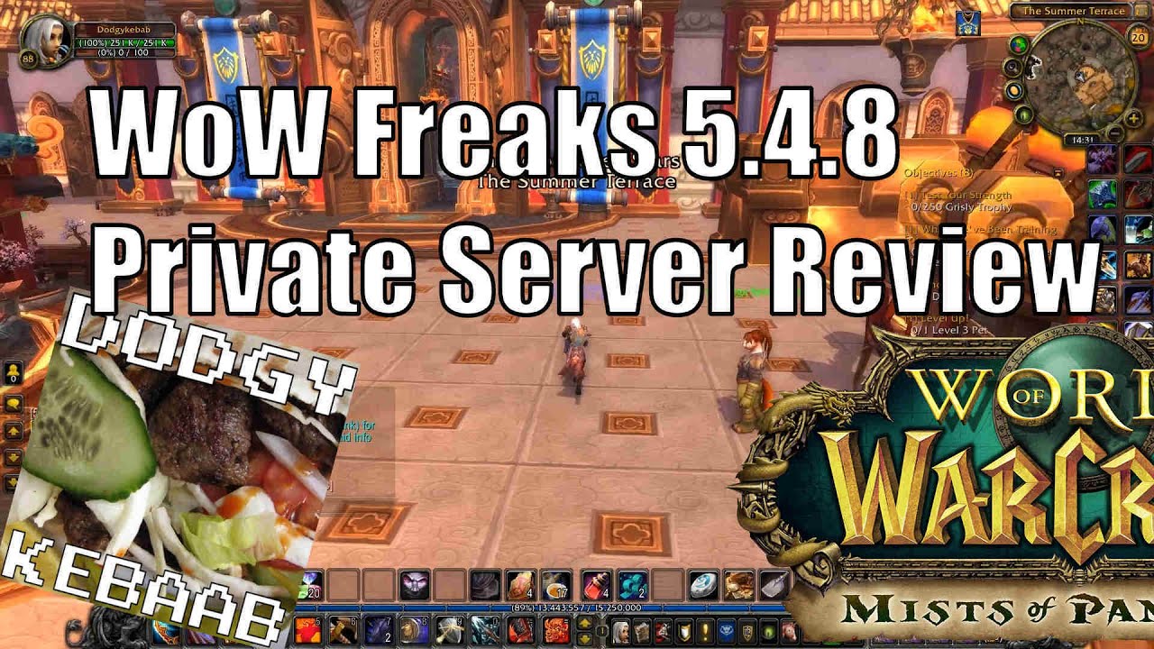 WoW Freakz Private 5.4.8 Server Review