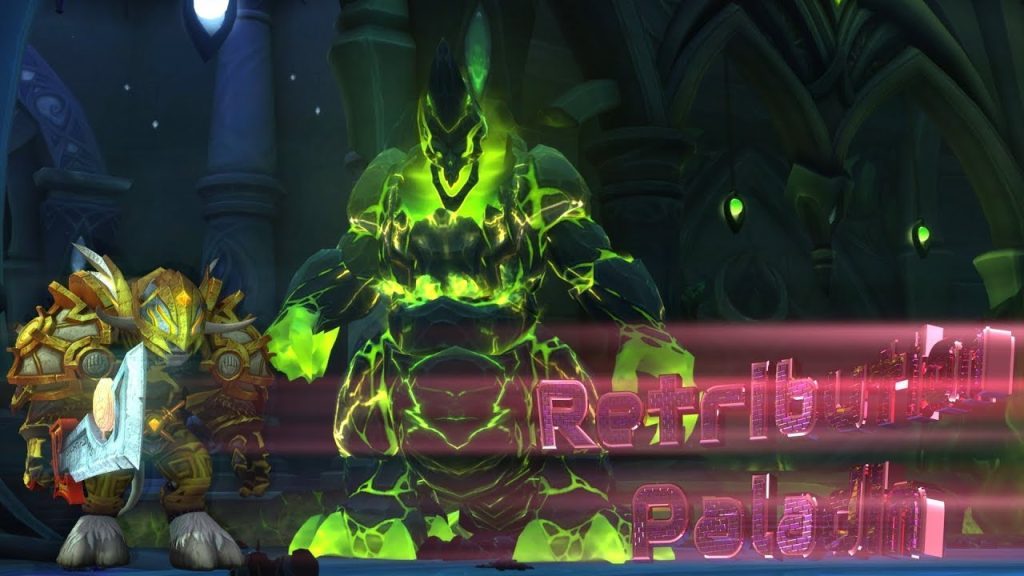 WoW Retribution Paladin in Legion 'Goroth' - "Tomb of Sargeras" Raid LFR Melee DPS PoV (2160p)