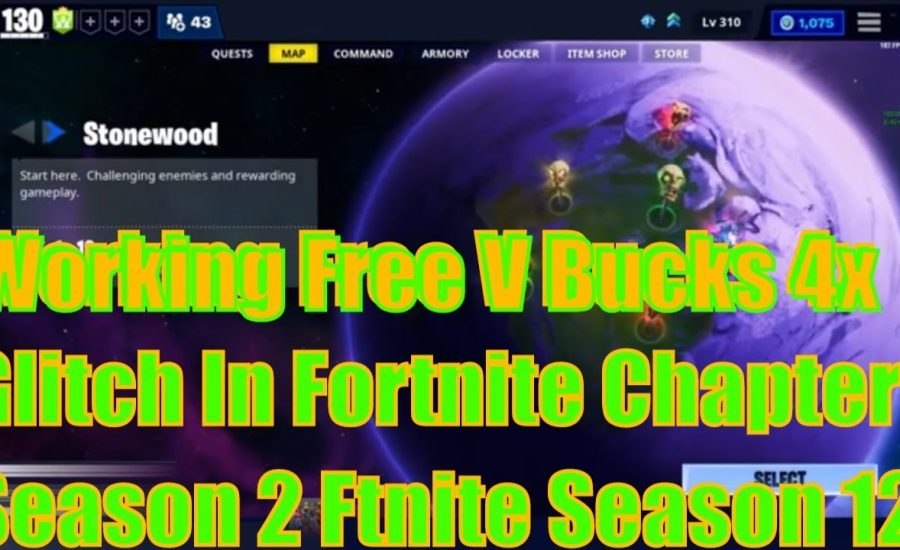 Working Free V Bucks Glitch In Fortnite Chapter 2 Season 2 Free V Bucks In Fortnite Season 12 - 2020