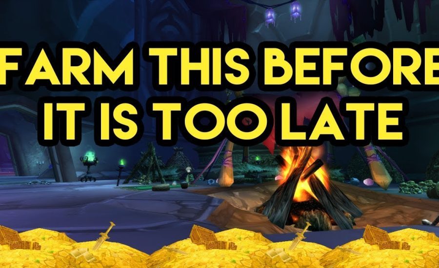 World Of Warcraft Gold Farm DO THIS NOW BEFORE ITS TOO LATE