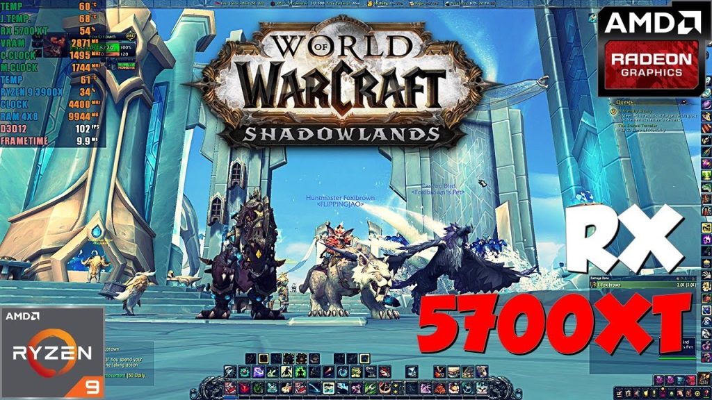 World of Warcraft Shadowlands! - (PC) Gameplay | RX 5700 XT | Ryzen 9 3900X  [1440p]