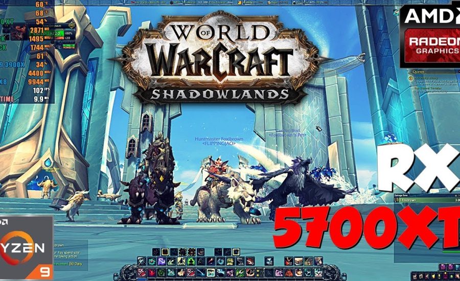 World of Warcraft Shadowlands! - (PC) Gameplay | RX 5700 XT | Ryzen 9 3900X  [1440p]