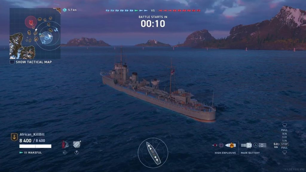 World of Warships: Legends Live Game play | PS5 Game play |  Day 11 | Live Streaming