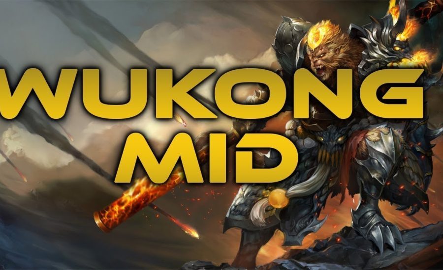 Wukong mid OP build 25 kills #league of legends