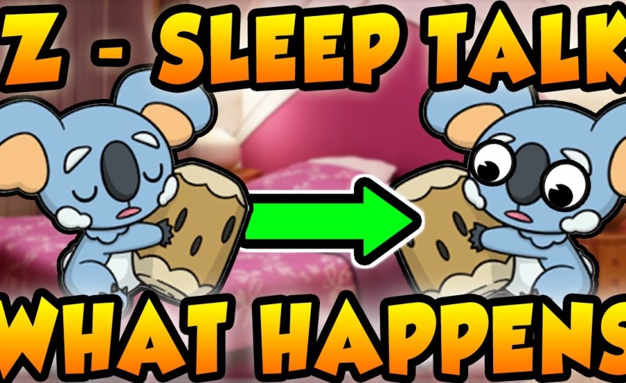 Z-SLEEP TALK IS AWESOME!!! WHAT HAPPENS WHEN YOU USE IT!? Pokemon Sun and Moon Z-Sleep Trick!!!