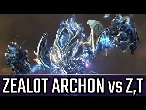 Zealot archon vs Zerg, Terran l StarCraft 2: Legacy of the Void Ladder l Crank