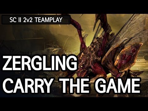 Zergling carry the game in 2v2 l StarCraft 2: Legacy of the Void l Crank