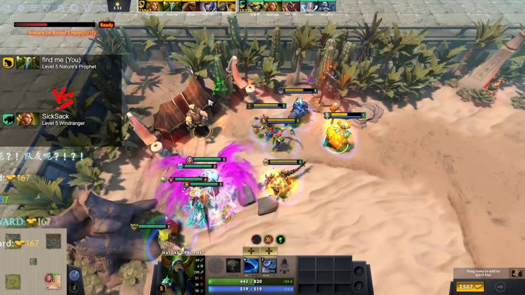 #dota 2 Nature's Prophet CHC 5vs5