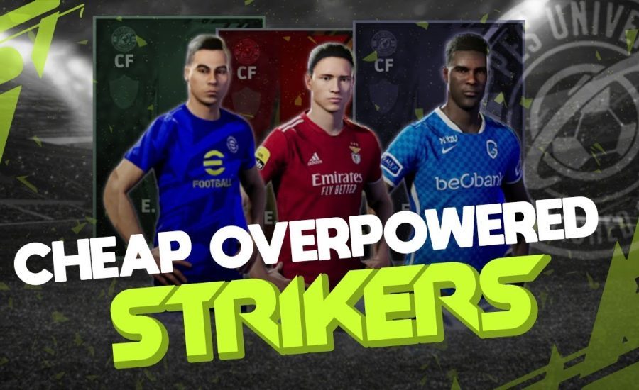 eFootball 2022 | Cheap Overpowered Strikers - Dream Team