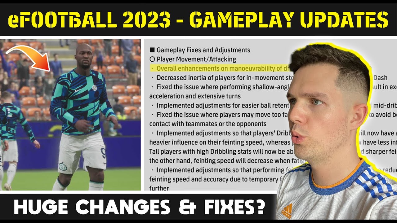 eFootball 2023 | All GAMEPLAY UPDATES - BREAKDOWN