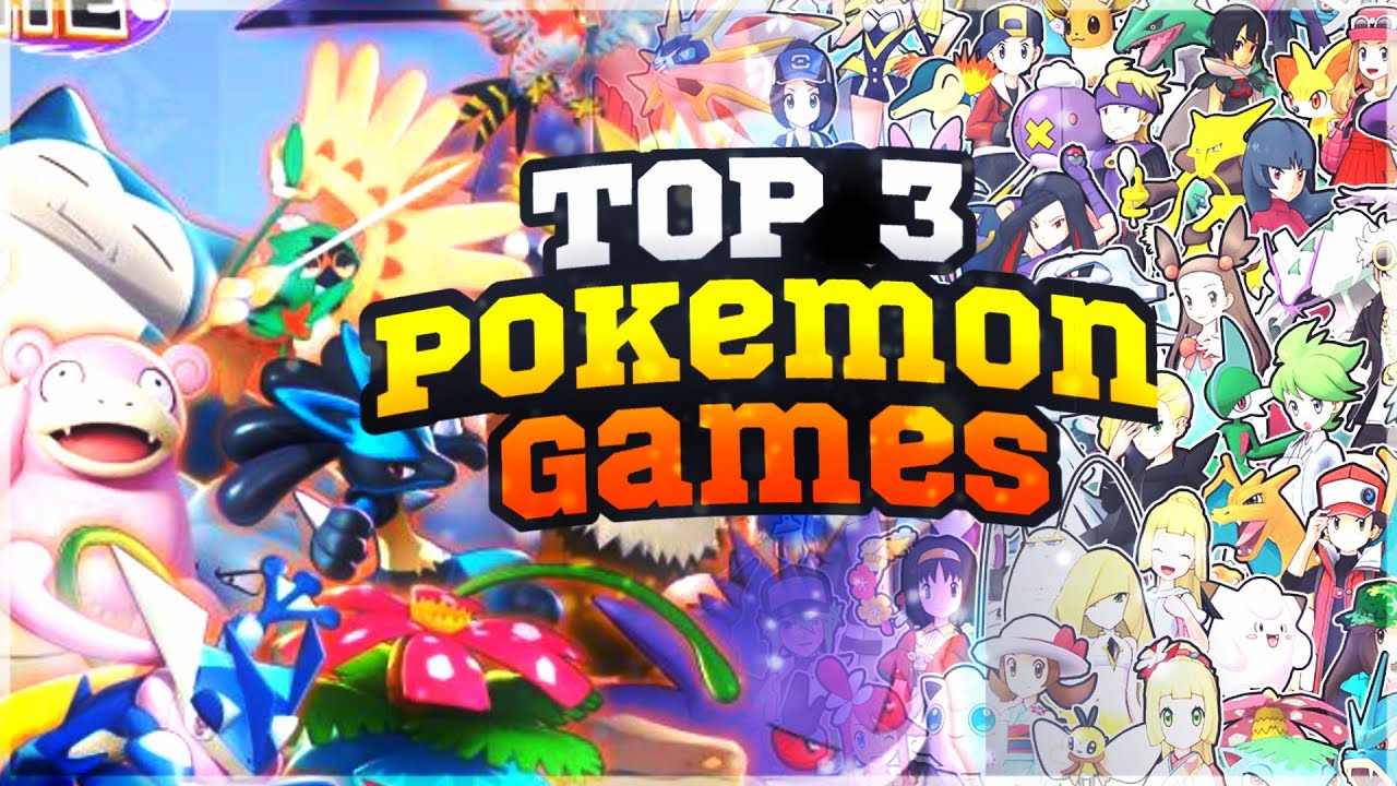 top 3 pokemon games on android /ios/mobil on google play store