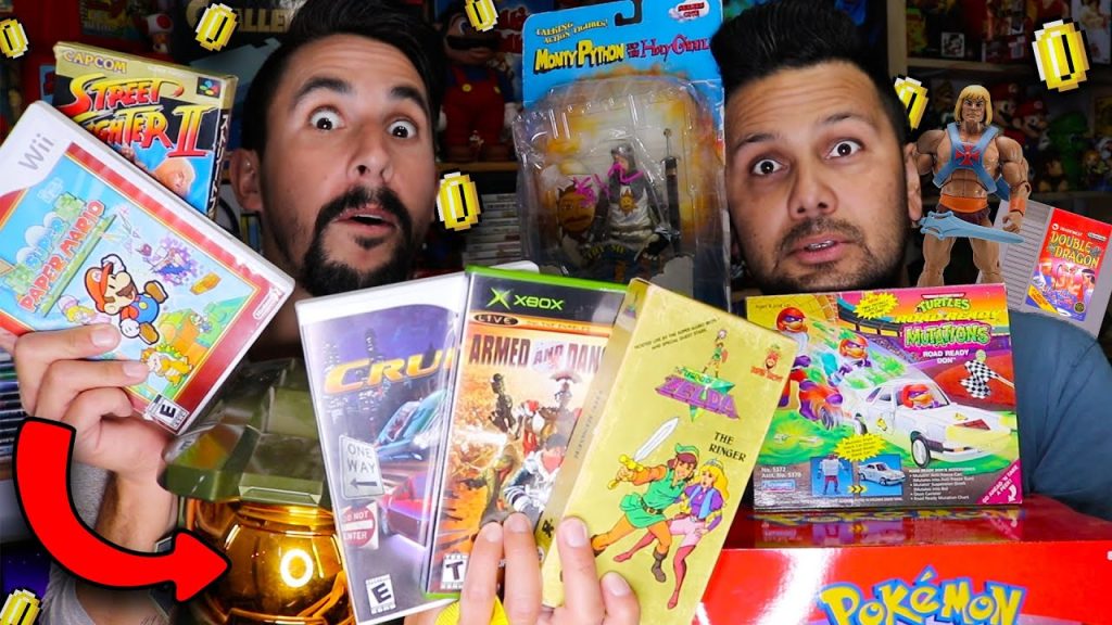 we seriously cannot stop doing this to ourselves.....SPENDING HUNDREDS on 90's RETRO GAMES AND TOYS!
