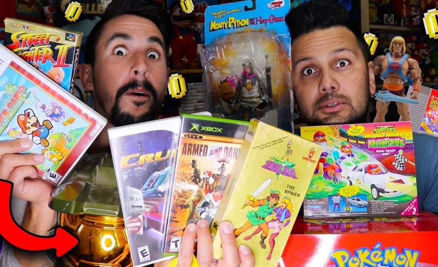 we seriously cannot stop doing this to ourselves.....SPENDING HUNDREDS on 90's RETRO GAMES AND TOYS!