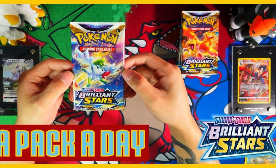 *1 Step Closer To Master Set!* *Day 27 Pack 27* Pokemon Brilliant Stars Opening A Booster Pack A Day