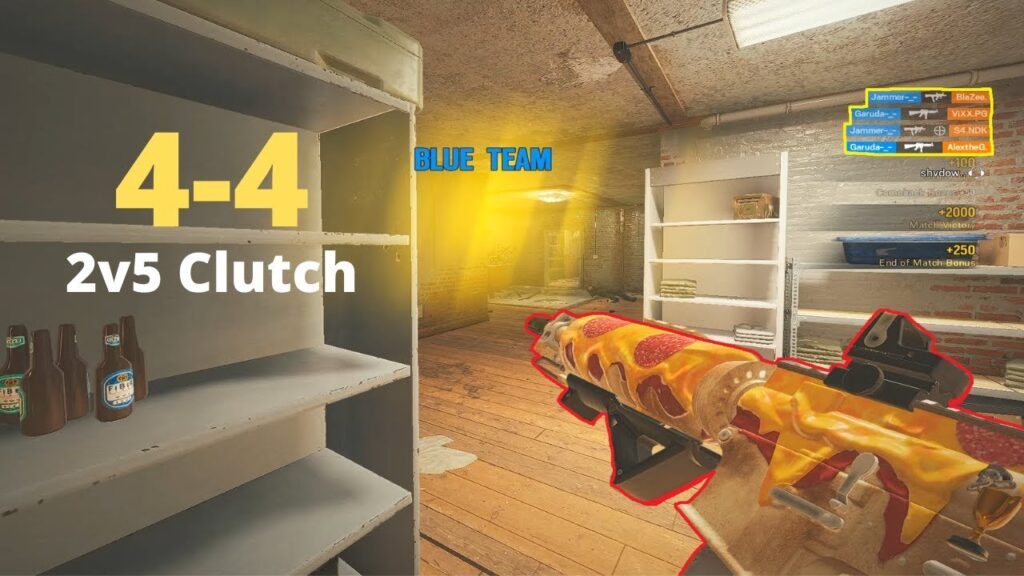 4-4 Match Point Clutch - Rainbow Six Siege