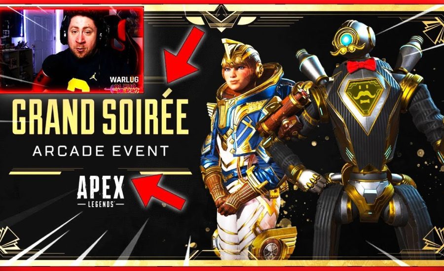 Apex Legends Grand Soiree Event Trailer - Live Reaction! [NEW LTM]