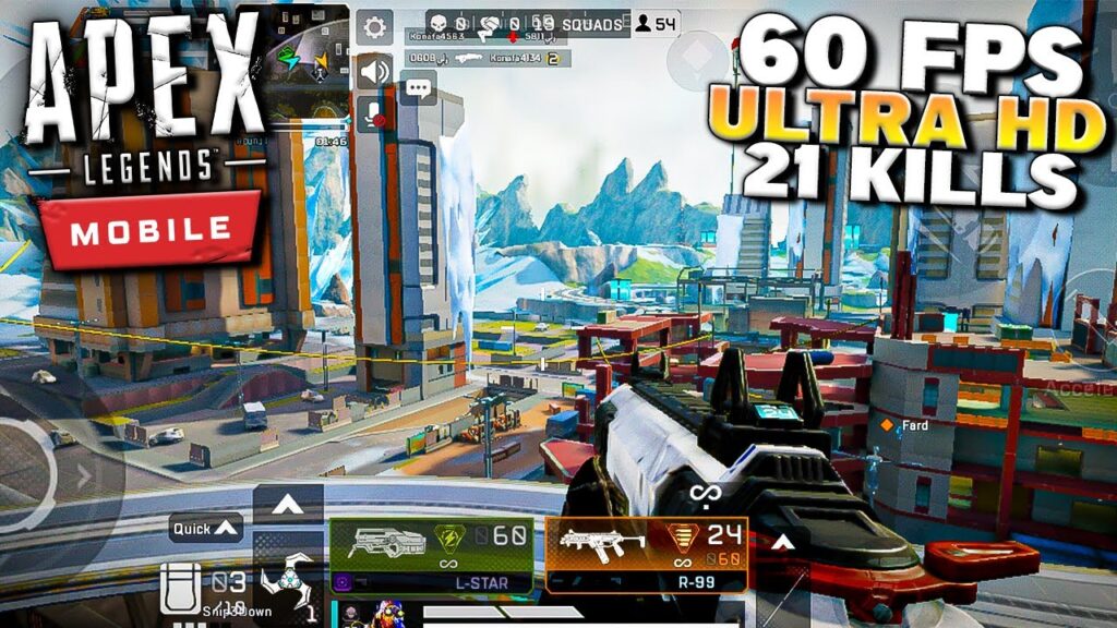 Apex Legends Mobile PRO FPP GAMEPLAY | ULTRA HD 60 FPS