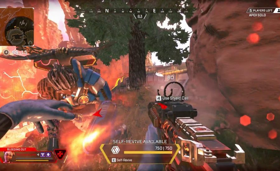 Apex Legends team-play in Solo mode