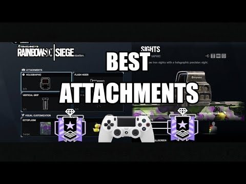 Best Attachments on CONSOLE - Rainbow Six Siege