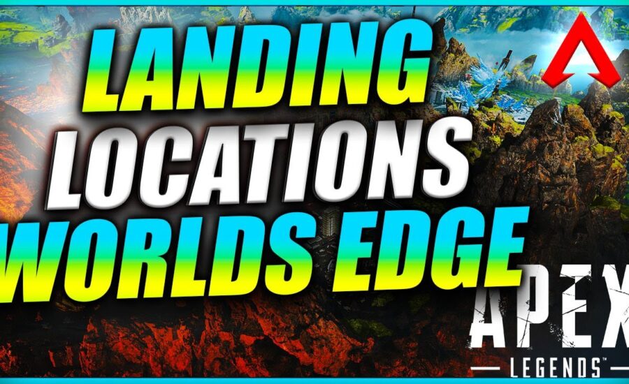 Best LANDING LOCATIONS for Ranked Season 5 Apex Legends! (Worlds Edge)