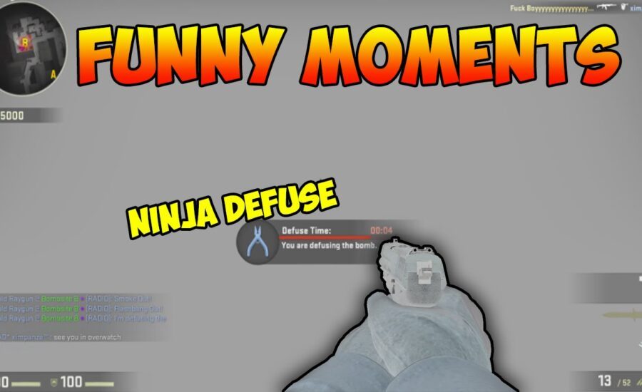 CS:GO - HILARIOUS Funny Moments w/ Friends #1 (Counter-Strike: Global Offensive Montage)