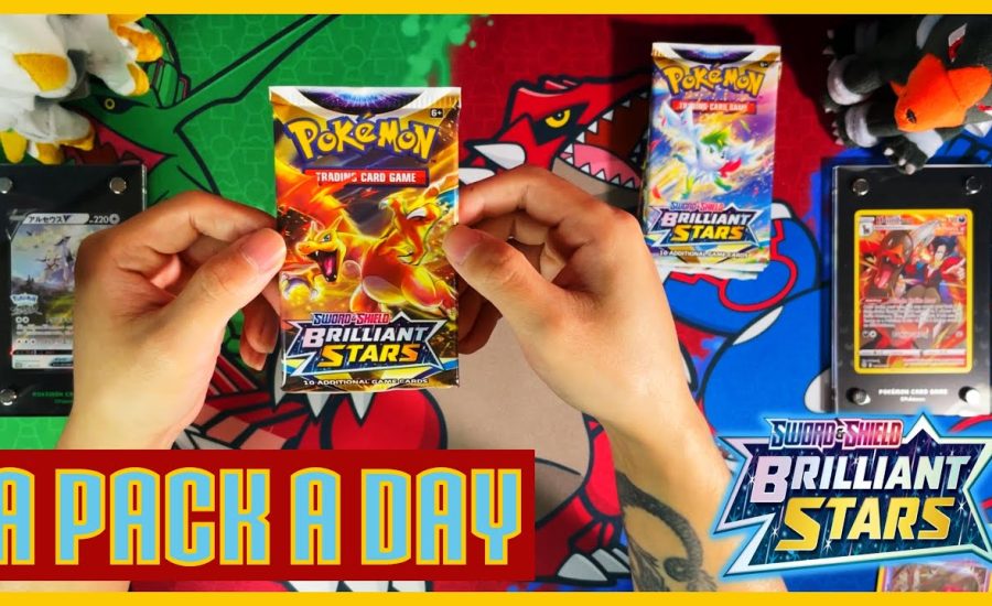 *Day 32 Pack 32* Pokemon Brilliant Stars Opening A Booster Pack A Day Until I Complete My Master Set