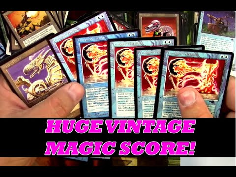 EPIC MTG Random Buy! Legends & Unlimited Magic the Gathering Collection Unboxing