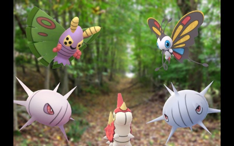 EVOLVING WURMPLE AS SILKOON IN POKEMON GO,. MY FIRST SILKOON.