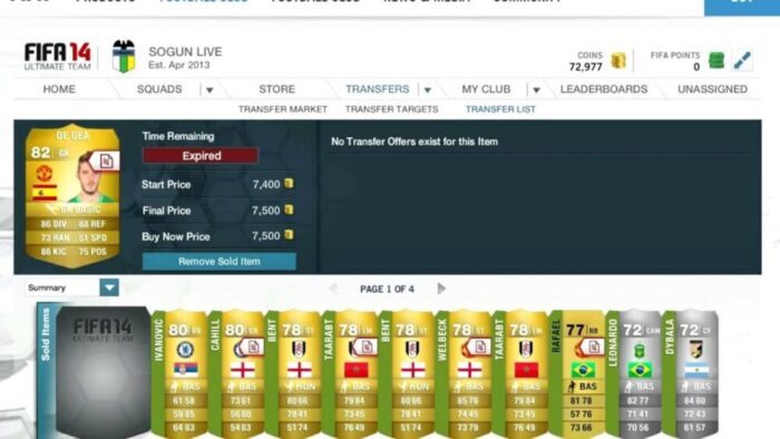 FIFA 14 Ultimate Team - EASY COINS MAKING METHOD