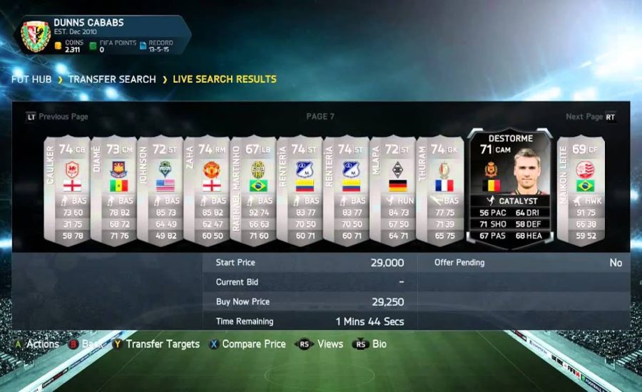 FIFA 14 Ultimate Team - Top 5 Trading Methods -