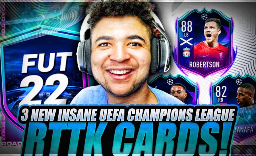 FIFA 22| 3 NEW INSANE UEFA CHAMPIONS LEAGUE ROAD TO THE KNOCKOUT STAGE CARDS!!