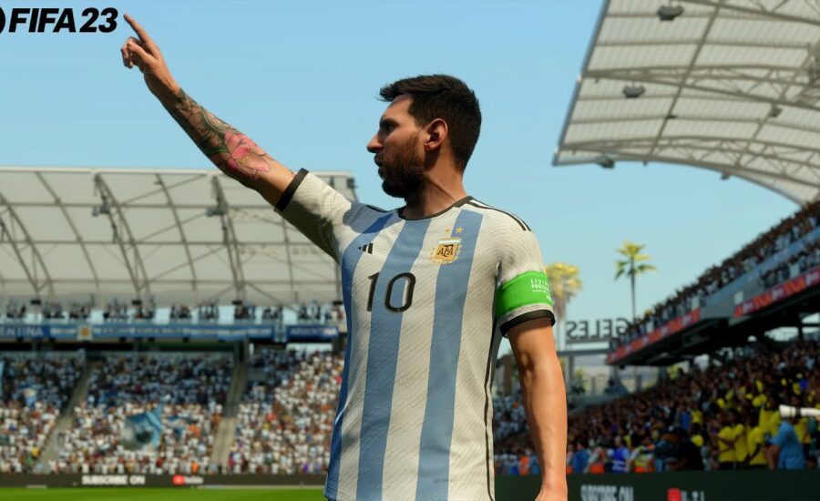 FIFA 23 | Argentina Vs Brasil - Banc of California Stadium - Next Gen PC ULTRA GRAPHICS [4K]