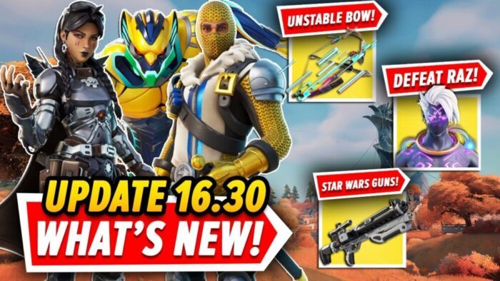 Fortnite Update 16.30: EVERYTHING You Need To Know In UNDER 5 MINUTES (New Bow, Star Wars & More!)